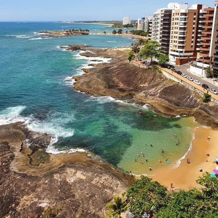 Apt Centro 50 M Mar, Wi-Fi, Completo, Local Top Guarapari Exterior foto